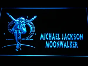Michael Jackson Moonwalker LED Neon Sign