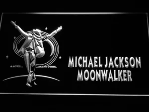 Michael Jackson Moonwalker LED Neon Sign