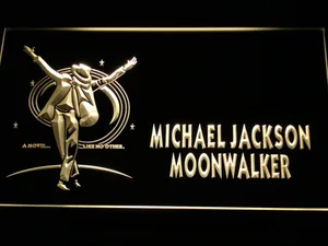 Michael Jackson Moonwalker LED Neon Sign