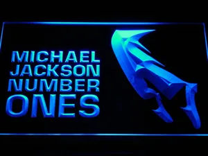 Michael Jackson Number Ones LED Neon Sign