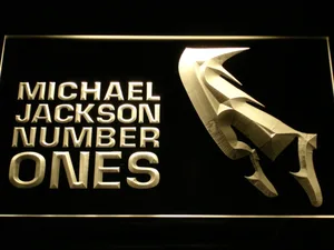Michael Jackson Number Ones LED Neon Sign