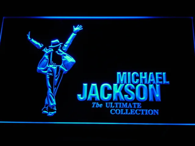 Michael Jackson Ultimate Collection LED Neon Sign