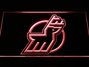 Michigan Stags Logo LED Neon Sign - Legacy Edition