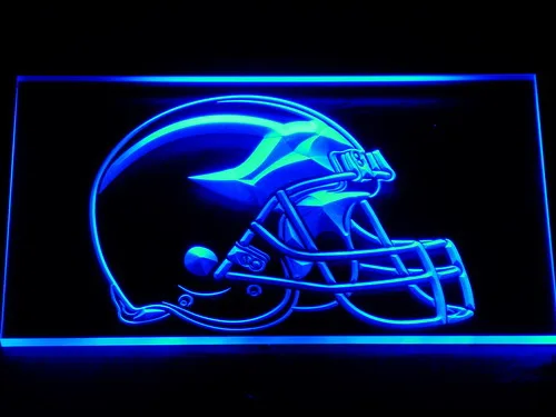 Michigan Wolverines Helmet LED Neon Sign
