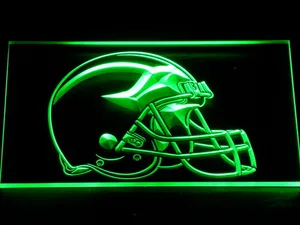Michigan Wolverines Helmet LED Neon Sign