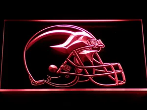 Michigan Wolverines Helmet LED Neon Sign
