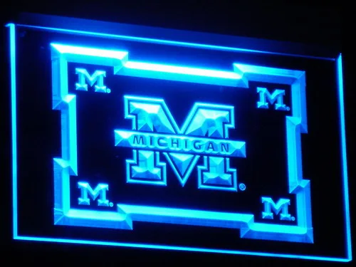 Michigan Wolverines LED Neon Sign - Legacy Edition