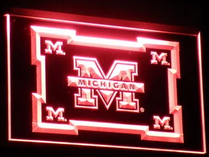 Michigan Wolverines LED Neon Sign - Legacy Edition