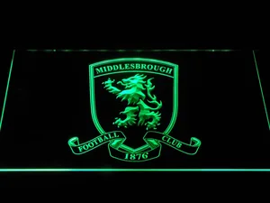 Middlesbrough Football Club 2 LED Neon Sign