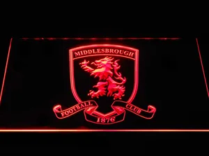 Middlesbrough Football Club 2 LED Neon Sign