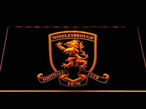 Middlesbrough Football Club 2 LED Neon Sign