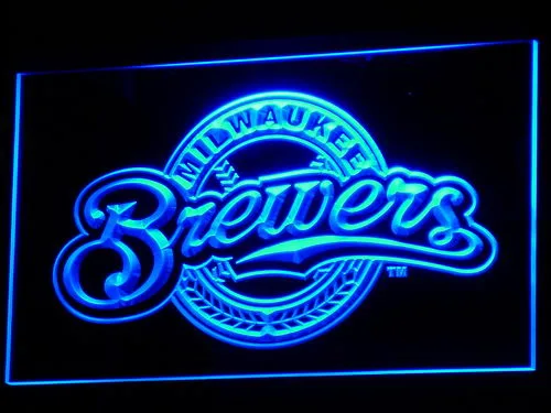 Milwaukee Brewers LED Neon Sign