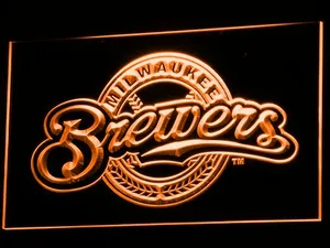 Milwaukee Brewers LED Neon Sign