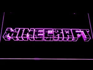 Minecraft LED Neon Sign