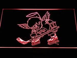 Minnesota Fighting Saints Logo LED Neon Sign - Legacy Edition