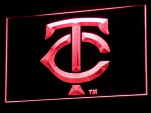 Minnesota Twins 2 LED Neon Sign