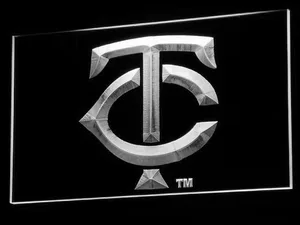 Minnesota Twins 2 LED Neon Sign