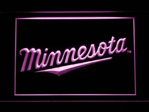 Minnesota Twins 3 LED Neon Sign