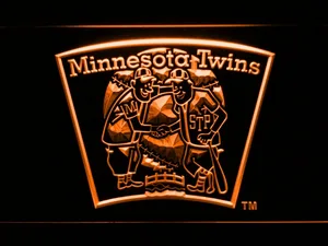 Minnesota Twins 4 LED Neon Sign