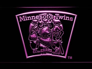 Minnesota Twins 4 LED Neon Sign