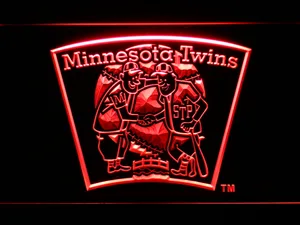 Minnesota Twins 4 LED Neon Sign