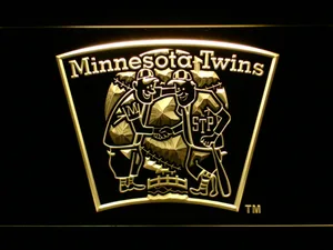 Minnesota Twins 4 LED Neon Sign