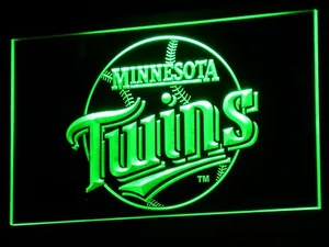 Minnesota Twins 5 LED Neon Sign