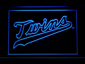 Minnesota Twins 8 LED Neon Sign - Legacy Edition