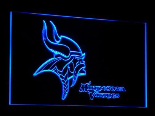 Minnesota Vikings LED Neon Sign