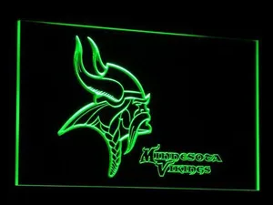 Minnesota Vikings LED Neon Sign
