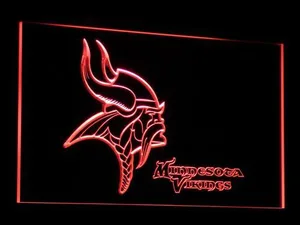 Minnesota Vikings LED Neon Sign