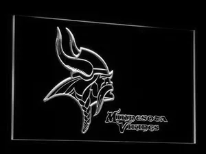 Minnesota Vikings LED Neon Sign