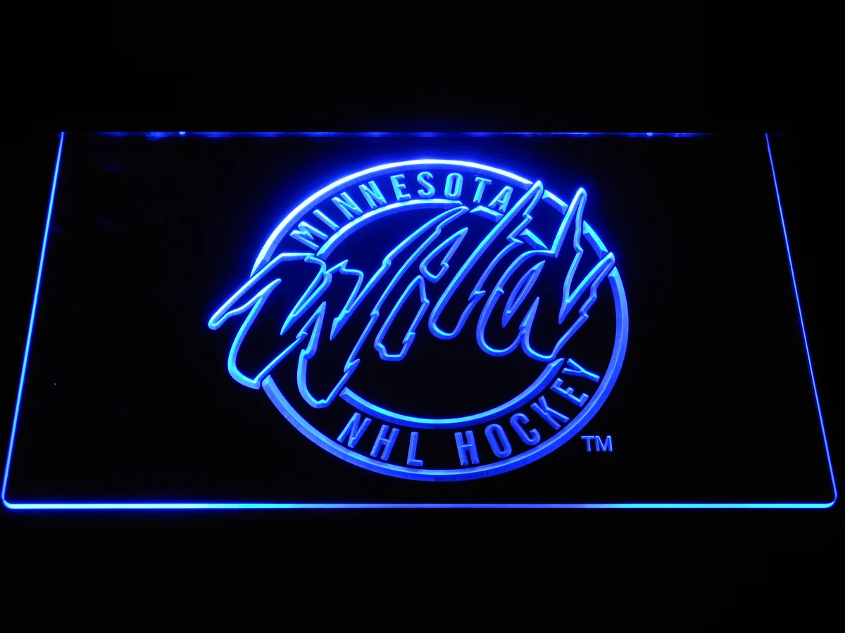 Minnesota Wild LED Neon Sign - Legacy Edition