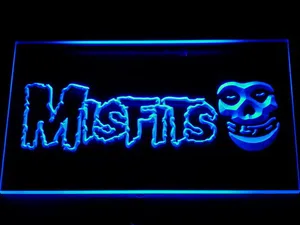 Misfits Skull Face LED Neon Sign