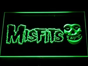 Misfits Skull Face LED Neon Sign