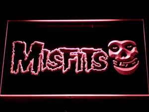Misfits Skull Face LED Neon Sign