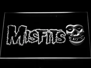 Misfits Skull Face LED Neon Sign
