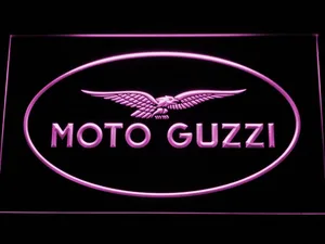 Moto Guzzi LED Neon Sign