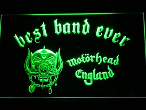 Motorhead Best Band Ever LED Neon Sign