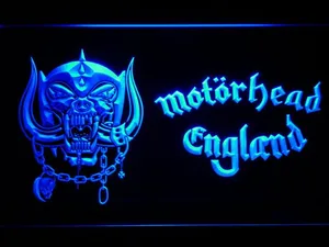Motorhead England LED Neon Sign