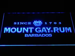 Mount Gay Rum Wordmark LED Neon Sign
