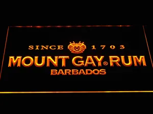 Mount Gay Rum Wordmark LED Neon Sign