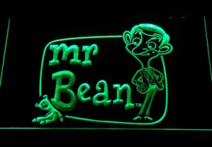 Mr. Bean The Animated Series LED Neon Sign