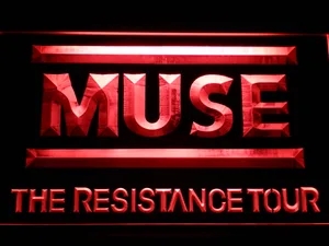 Muse The Resistance Tour LED Neon Sign