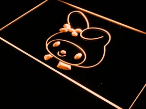 My Melody Head LED Neon Sign