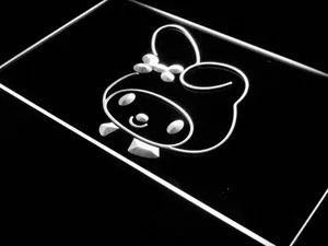 My Melody Head LED Neon Sign