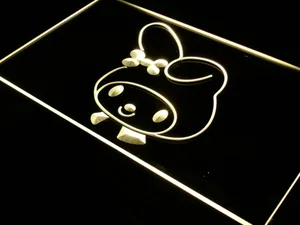 My Melody Head LED Neon Sign
