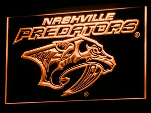 Nashville Predators LED Neon Sign - Legacy Edition