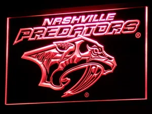 Nashville Predators LED Neon Sign - Legacy Edition