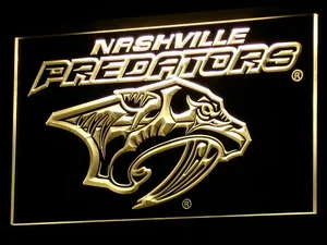 Nashville Predators LED Neon Sign - Legacy Edition